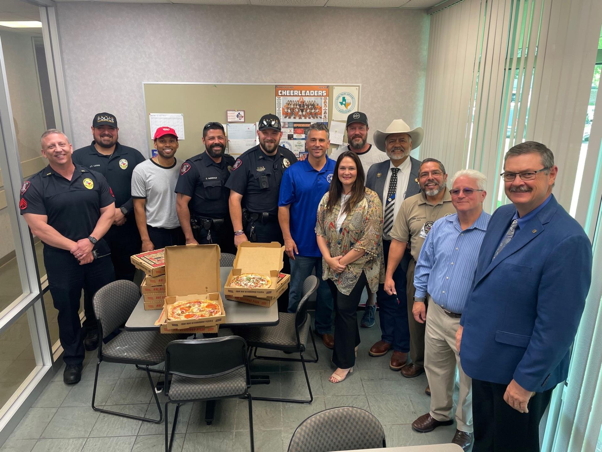 Appreciation Lunch for Alvin Police Department