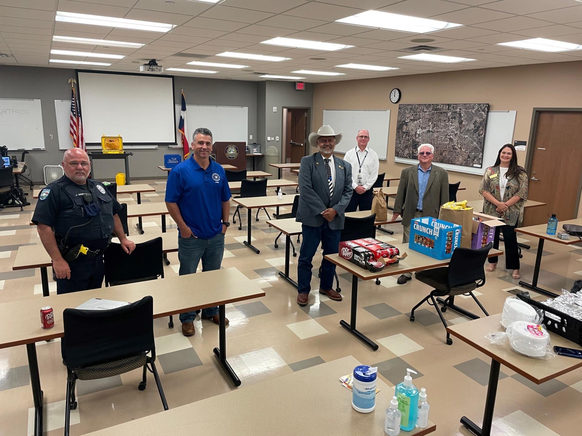 Pearland Police Department Appreciation Lunch