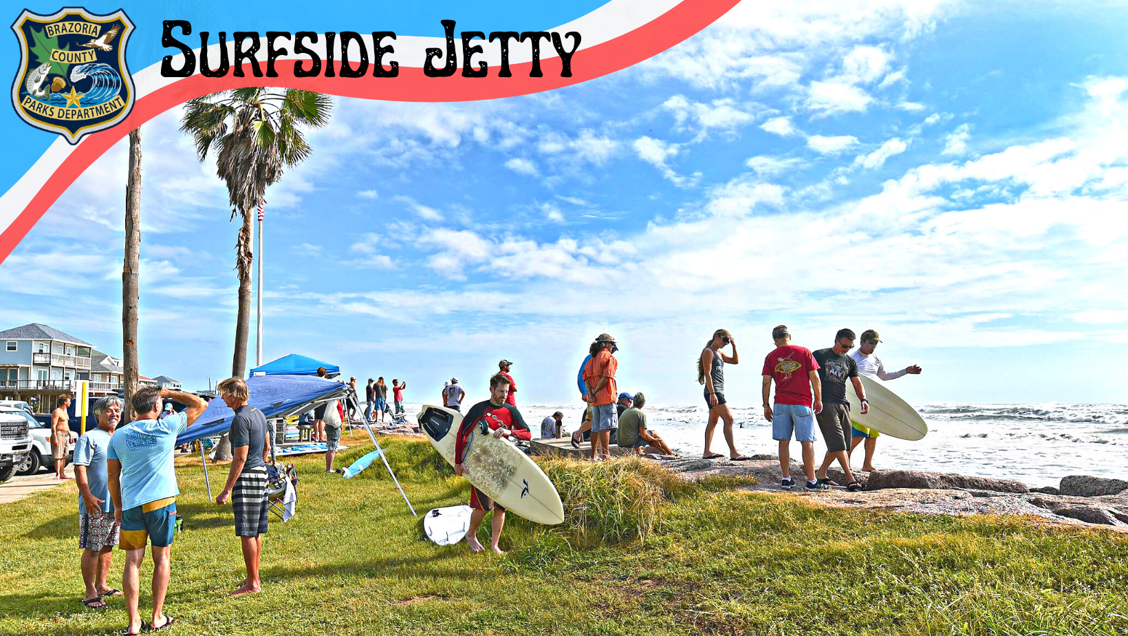 Surfside Jetty Banner