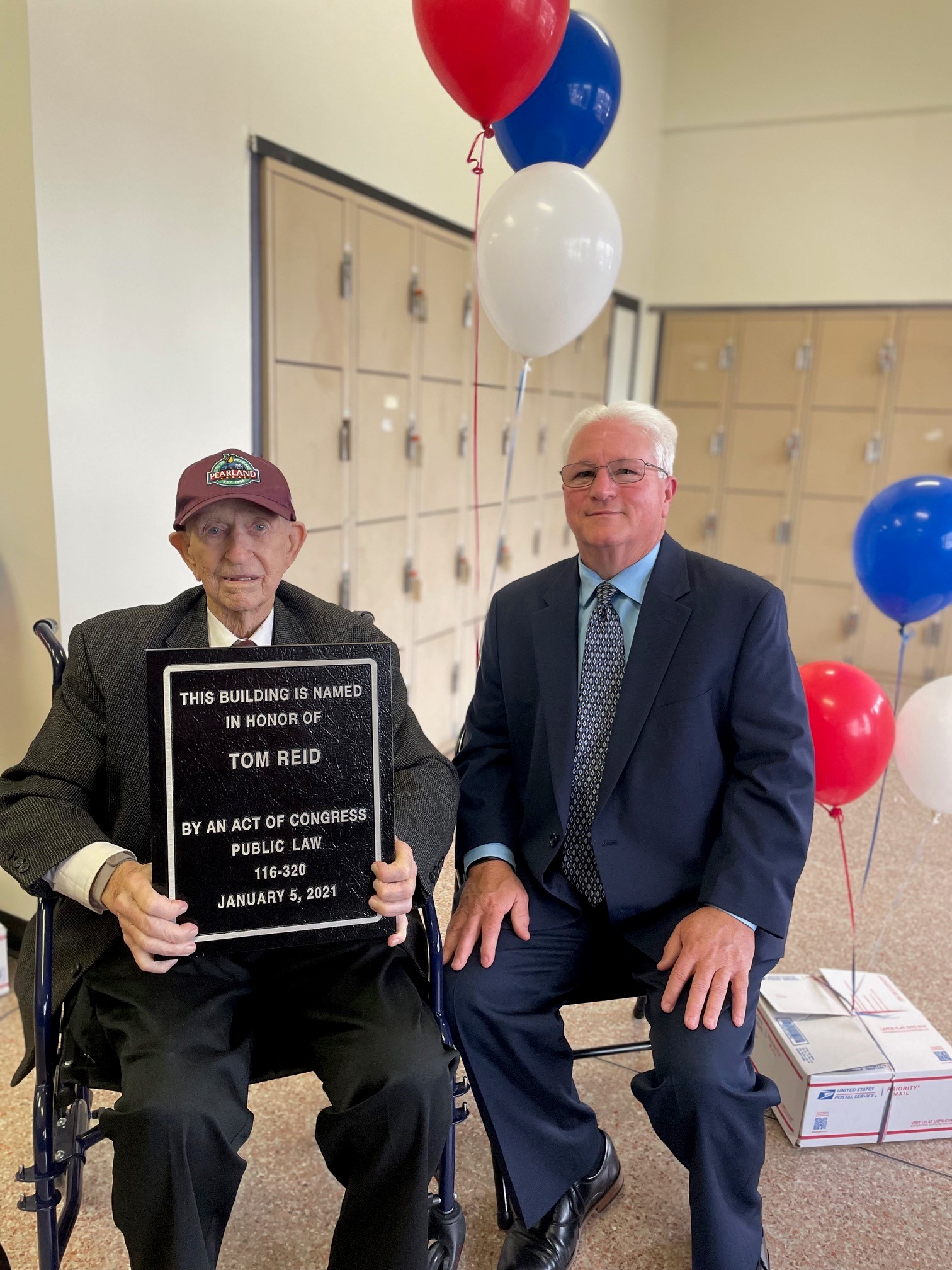 Post Office Dedication in Honor of Tom Reid