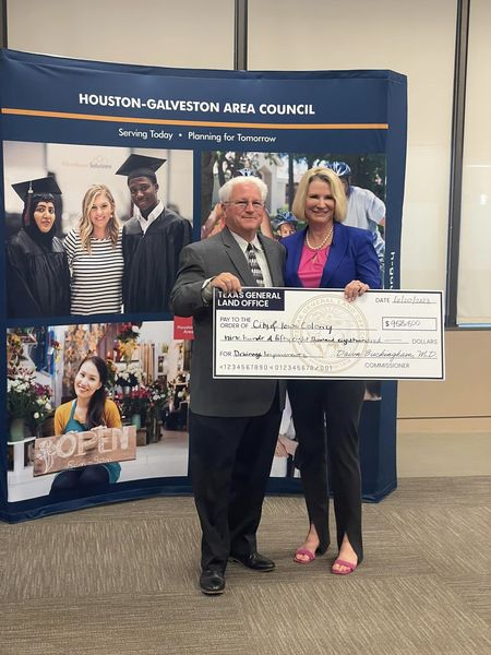 H-GAC Check Presentation with Dawn Buckingham